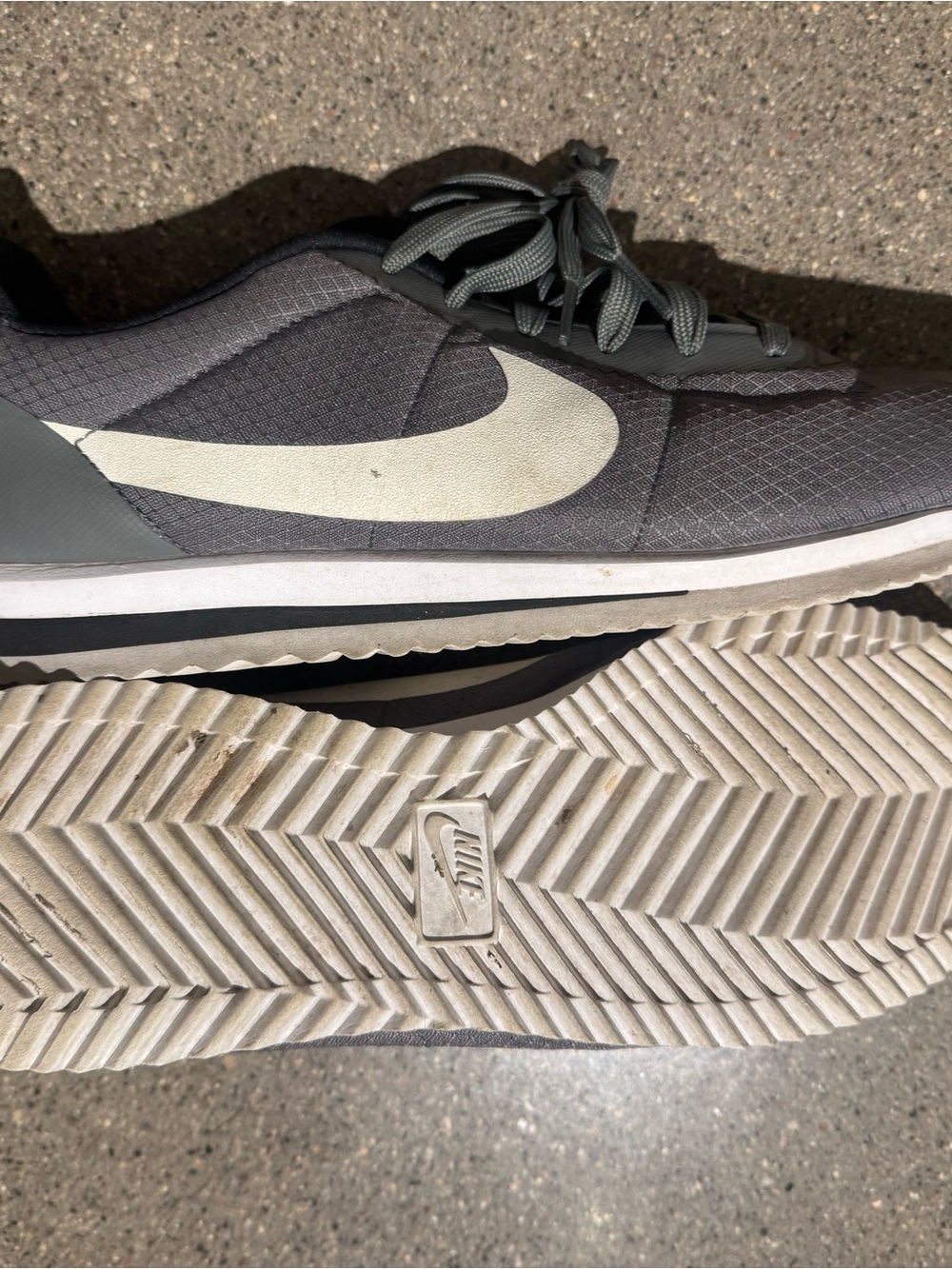 Nike Grey Cortez Ultra Men’s 10.5 Sneakers - Picture 4 of 5